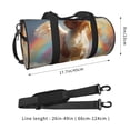 thumbnail image 2 of Fuzoiu Rainbow English Cocker Spaniel Print Travel Bag, Large Capacity Travel Bag, Sports Gym Bag, Travel Duffel Bag, Weekender Overnight Bag for Women and Man, 2 of 6