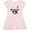 Ballerina Pink, variant on Inktastic Nashville Gift Toddler Girl Dress