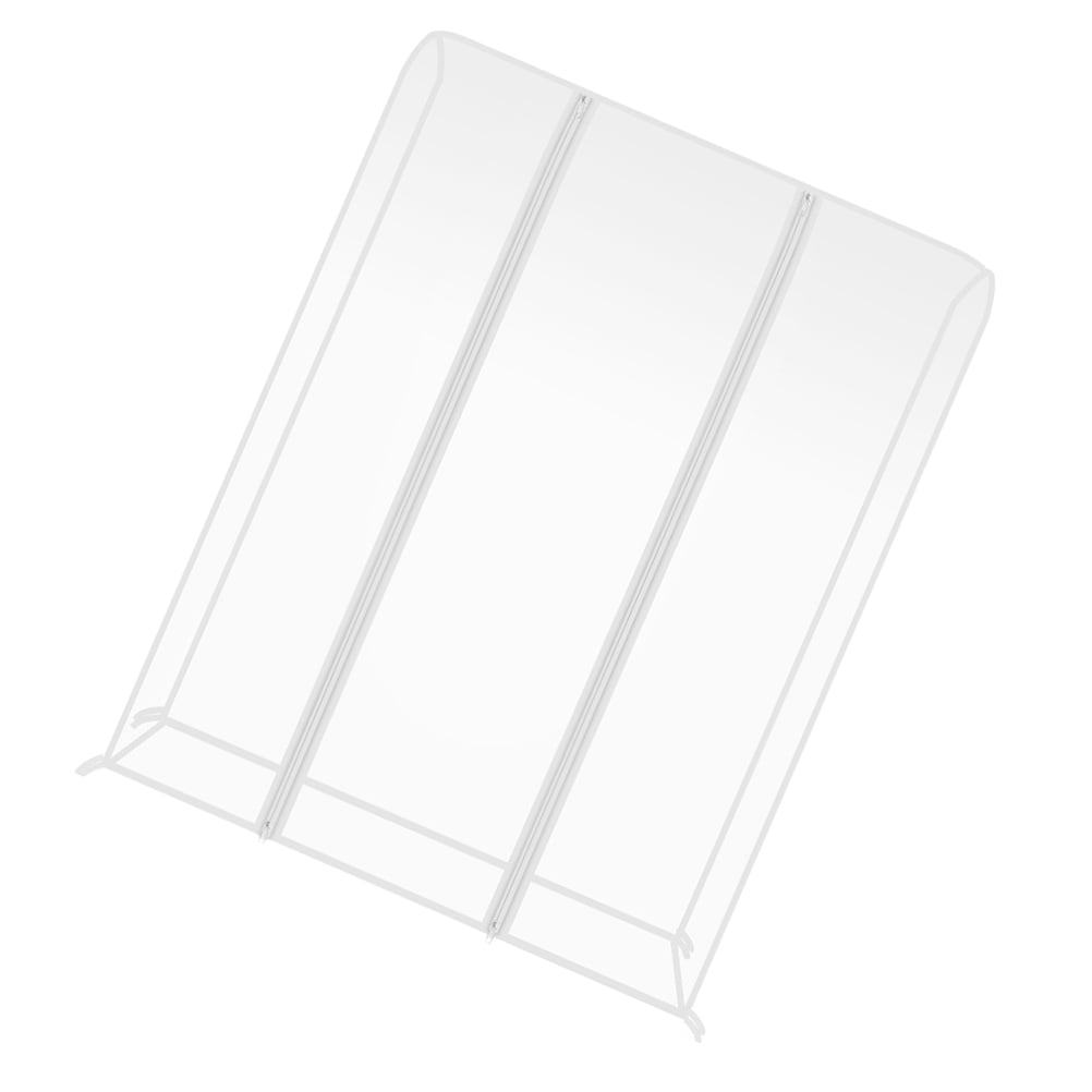 FRCOLOR Garment Clothes Cover Protector Closet Storage Bag Hanging Clothing Garment Rack Cover