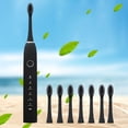 thumbnail image 5 of Wovilon Toothbrush- Toothbrush With 8 Brush Heads- 6 Cleaning Modes- IPX7 Water Proofing-Newly Upgraded Toothbrush- Longer Life- Faster Char, 5 of 8