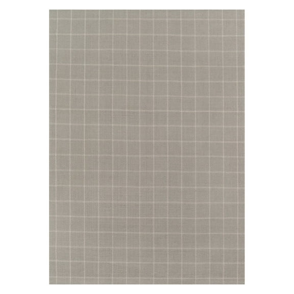 Erin Gates by Momeni Marlborough Deerfield Grey Hand Woven Wool Area Rug 3'6" X 5'6"