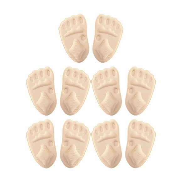Plantillas autoadhesivas Yuyangstore Almohadilla metatarsal Beige