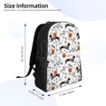 thumbnail image 4 of Disketp Halloween Dachshund Mochila Unisex de Apertura Lateral Completa, Mochila para Laptop para Escuela, Trabajo y Viajes, 4 of 8