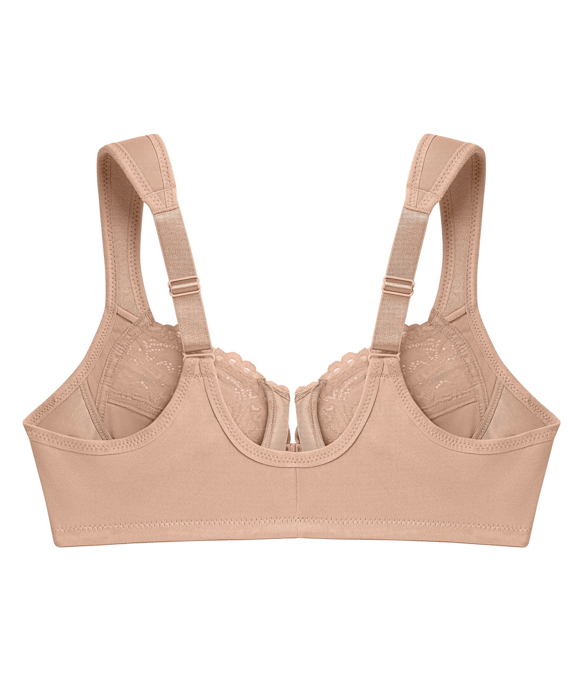 Glamorise WonderWire Front-Closure Underwire Bra 1245 (Women's & Women's Plus)