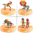 thumbnail image 4 of Caja de herramientas creativa: juguete de mosaico creativo con juego de herramientas de tornillo de taladro eléctrico, kit de creatividad 3D, juguete para niños de 3 a 12 años, 4 of 5