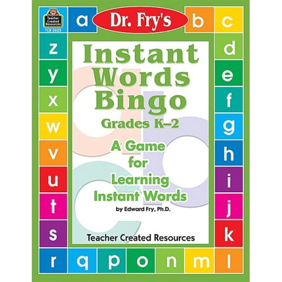 Pre-Owned Dr. Fry's Instant Words Bingo: A Game for Learning Instant Words, 9780743935234, 0743935233, Paperback,
