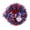 C, variant on Patriotic Wreath, Independence Day Festive Design Holiday Wreath Decoration, Home Party Gathering Usable Festive Ornament, Independence Day Decor Wreath for Door & Wall Display.