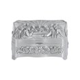 thumbnail image 3 of Vintage Jewelry Box, Keepsake Box Soft Lining Embossed Design Vintage Style Zinc Alloy  For Rings For Necklaces For Earrings, 3 of 8