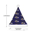 thumbnail image 4 of Gorro de Papá Noel de peluche para niños y adolescentes de 4 a 12 años de Ravens, gorro navideño para niños y niñas, regalo para fiestas navideñas, protección contra el frío y calidez, 4 of 7