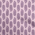 thumbnail image 1 of oneOone Silk Tabby Dusty Purple Fabric Asian Block Print Traditional Floral Diy Clothing Quilting Fabric Print Fabric By Yard 42 Inch Wide, 1 of 4