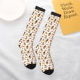 thumbnail image 5 of Balery Halloween Gnomes Printed Novelty Socks Men's Women's Crew Socks Sports Socks Knee High Socks Cotton Socks Quirky and Cool Socks, 5 of 9