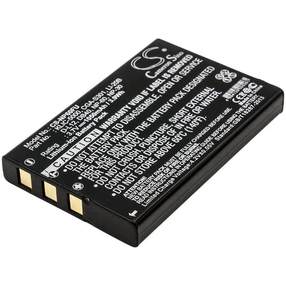 1050mAh PDR-BT3 PX1425E-1BRS PA3792U Battery for Toshiba Camileo H20 Camileo P10 Camileo P20 Camileo S10 Pro