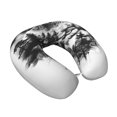 thumbnail image 2 of KLL Majestic Wolf Landscape Pattern Memory Foam Cervical Neck Pillow Versatile U-Shaped Pillows for Home/Office/Camping/Travelling/Soft Washable Cover, 2 of 8