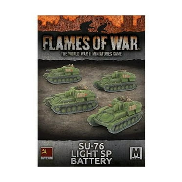 Battlefront Miniatures SU-76 Light SP Battery New