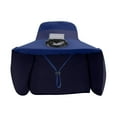 thumbnail image 6 of Ticikt Solar Fan Hat,Wide Brim Solar Fan Outdoor Fishing Hat,Men Sun Hat with 1 Solar Fans Fishing Hats, Adjustable Fans Hats,Color:Navy, 6 of 6