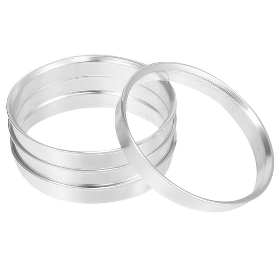 4pcs OD 70.1mm to ID 66.6mm Aluminum Alloy Vehicle Hub Centric Rings Wheel Bore Center Spacer