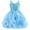 Blue, variant on Duryarhall Tutu Dress for Girls Sparkly Sequin Tulle Princess Birthday Party Dress for Toddler Girls Prom Ball Gown, 4-12T