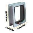 thumbnail image 2 of Clearance Rkxzt Dog Door Abs Plastic Door Opening Installation All Pet Deals, 2 of 2