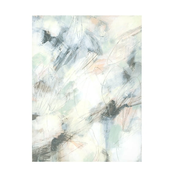 Trademark Fine Art June Erica Vess  Static Pastel I Canvas Wall Art