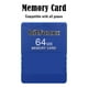 thumbnail image 1 of Para Sony PS2 Tarjeta de memoria de 64 MB FMCB 1.966 Tarjetas de datos de consola de juegos McBoot gratis Ndcxsfigh Para estrenar, 1 of 8