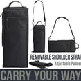 thumbnail image 4 of Bxaolu Golf Cooler Bag - Soft Sided Insulated Cooler Holds a6 Pack of Cans or 2 Wine Bottles, Golf Accessories Gifts for Men Dad Husband, Sports Bag, Dark Gray, 4 of 9