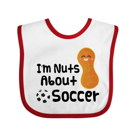 

Inktastic Soccer Player Kids Gift Gift Baby Boy or Baby Girl Bib