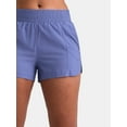 thumbnail image 5 of Avia Women's Hybrid Seersucker Shorts, Sizes XS-3XL, 5 of 5