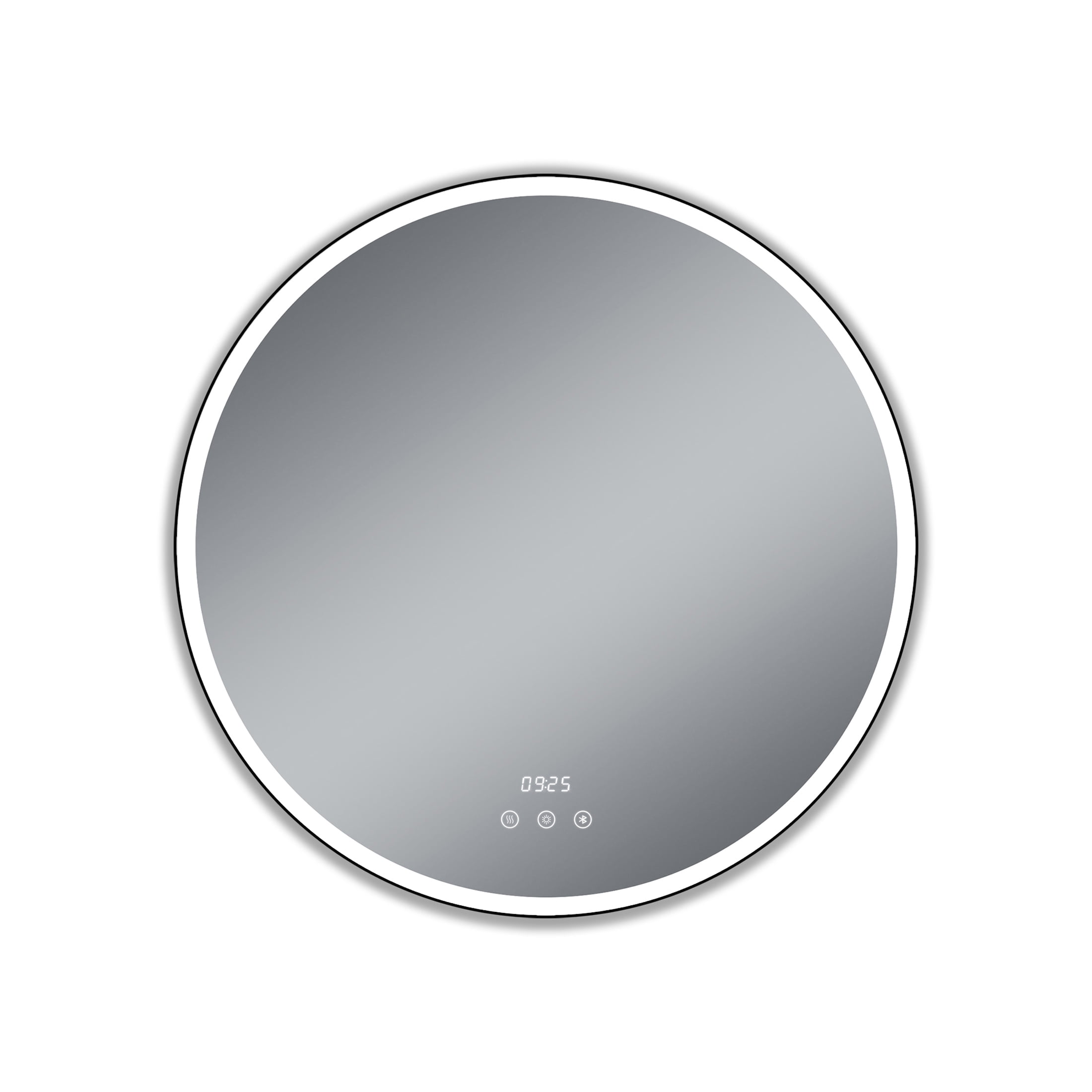 ELLAI Round LED Mirror for Bathroom, 28Inch Smart Round Mirror with