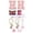 H, variant on Complete Decorative Upgrade Kit for Drinkware Accessory Set with Embroidery Patch Straw Covers Charm Necklace Chain and Leak Guard