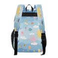 thumbnail image 3 of PVC Transparent Backpacks Clear Backpack for Travel and Outings Cute Cartoon Underwater Scene, 3 of 7