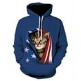 thumbnail image 5 of Sudadera con capucha con estampado 3D de otoño, diseño divertido, bandera de EE. UU., moda para hombres y mujeres, ropa deportiva de calle, sudadera fina para patineta, 5 of 5