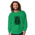 thumbnail image 5 of Ancient Egyptian Scarab Beetle Sweatshirt for Men or Women Brisco Brands X, 5 of 6