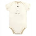 thumbnail image 3 of Touched by Nature Organic Cotton Bodysuits 5pk, Muffin, 6-9 Months, 3 of 6