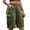 Green, variant on Sngxgn Women's High-Stretch Cargo Shorts, Y2K Mini, High Waisted, Slim-Fitted Jean Shorts with Pockets(Yellow,XL)