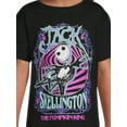 thumbnail image 4 of The Nightmare Before Christmas Girls Graphic T-Shirt, Sizes 4-16, 4 of 5