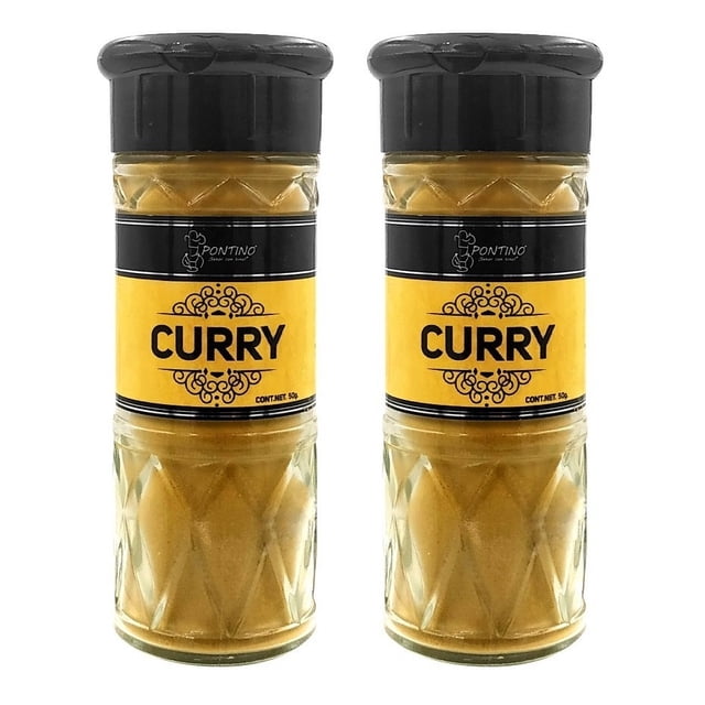 Pontino Curry 50 Gramos 2 Piezas