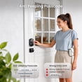thumbnail image 4 of Veise Keyless Entry Door Lock with 2 Knobs Set, Electronic Keypad Deadbolt, Easy Installation Digital Smart Door Lock Set, Auto Lock, One-time Codes, Matte Black, 4 of 10