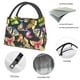 thumbnail image 4 of Fotbe Butterfly Wild Insect Bolsa Térmica Portátil con Estampado, Bolsa de Entrega de Alimentos Aislada, Bolsa Reutilizable de Gran Capacidad para Comidas y Supermercado, 4 of 6