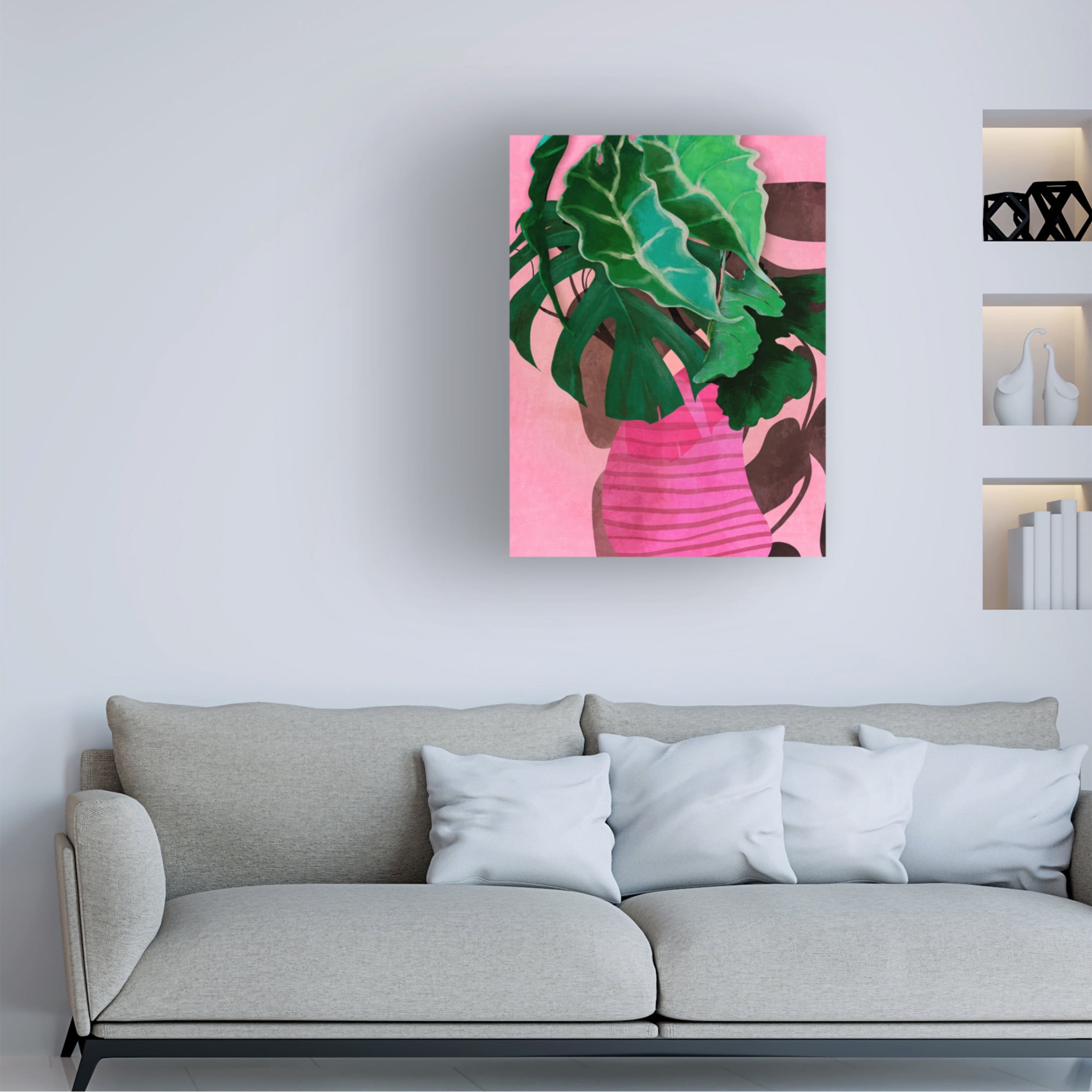 Trademark Fine Art Ana Rut Bre Leaves More 13a 2 Canvas Wall Art