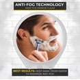 thumbnail image 3 of Fogless Shaving Shower Mirror - with Suction Cup, Shower and Rotating Shaver Holder, Small Mirror, Shower Accessory, Bathroom Mirror, Bathroom Accessory, Razor Holder (Clear), 3 of 5