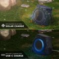 thumbnail image 4 of Altavoces Rock alimentados por energía solar uuffoo, paquete de 2, resistentes al agua, 4 of 7