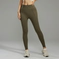 thumbnail image 2 of TIANZEN High Waist Seamless Yoga Pants For Lifting Workout Leggings Non See Through Fitness Running Compression Pants Womens Tall Yoga Pants 36 Inseam, 2 of 5