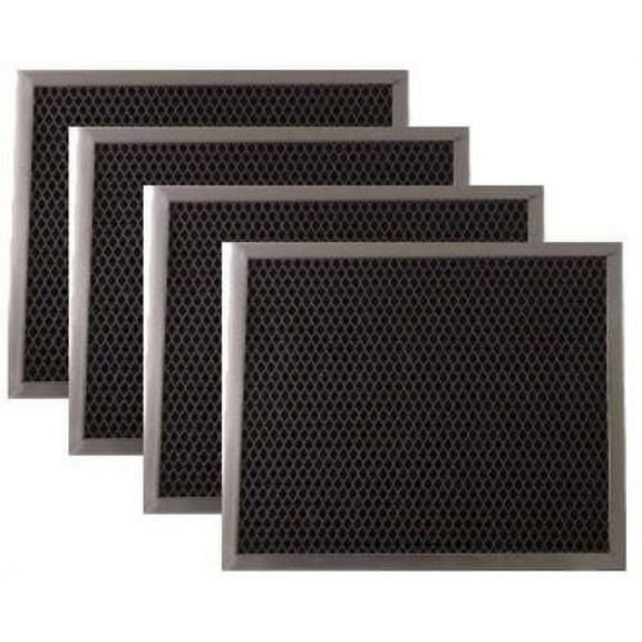 Range Hood Charcoal Filter for Broan 97007696 6105C 4-Pack