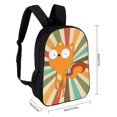 thumbnail image 2 of Kiff Chatterly Backpack Casual Daypack School Bag Backpack Satchel Rucksack Shoulder, 2 of 5