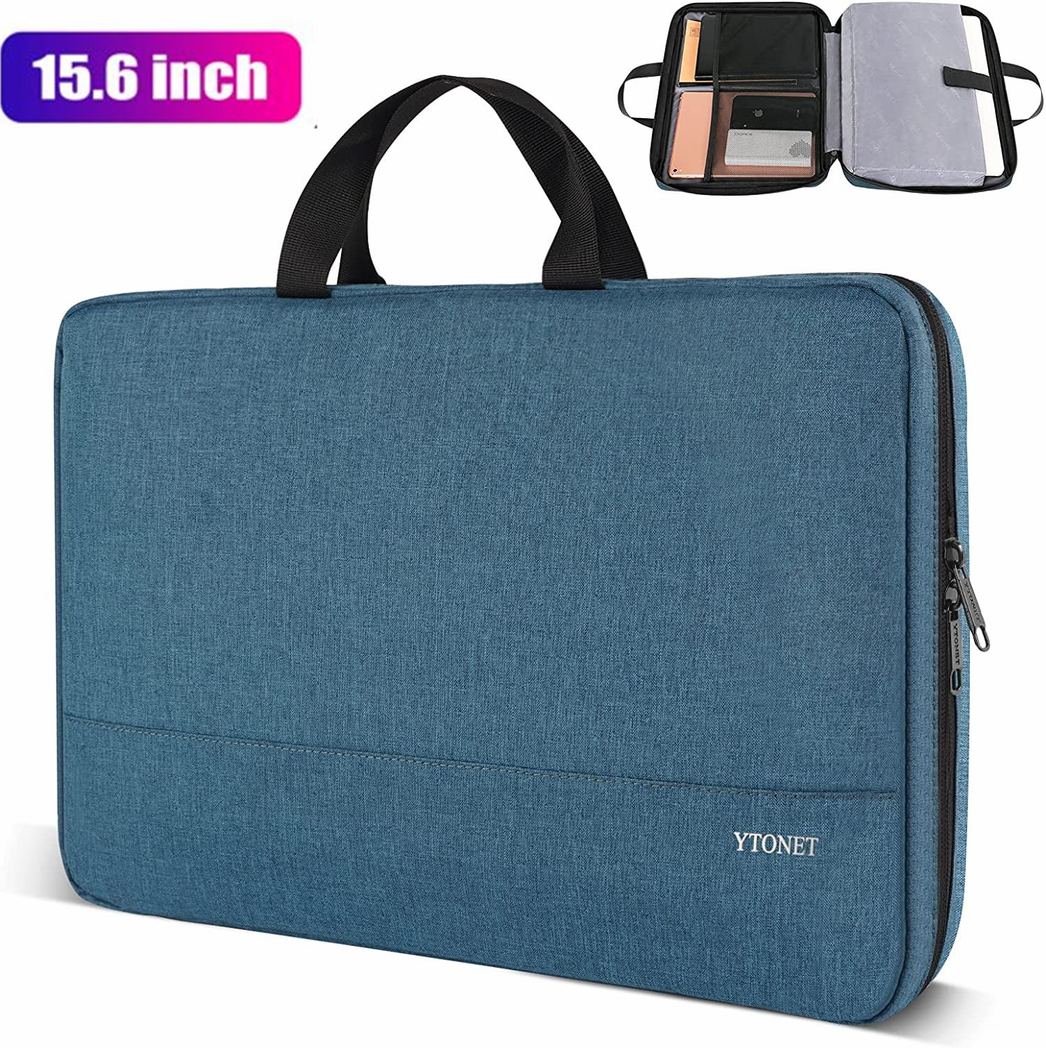 Laptop Case Computer Bag Sleeve Cover Ship Blue Ocean Waterproof Shoulder Briefcase 13 14 15.6 Inch 