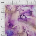 thumbnail image 2 of oneOone Rayon Purple Fabric Abstract Floral Sewing Material Print Fabric By The Yard 56 Inch Wide, 2 of 4