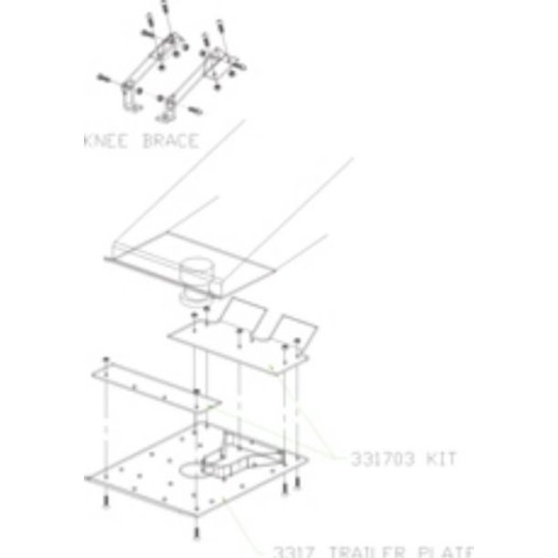 Pullrite 331720 Superglide Quickconnect Capture Plate