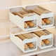 thumbnail image 5 of Fiudx Ofertas y liquidaciones Caja de almacenamiento tipo cajonera para huevos, organizador de huevos, bandeja gruesa para huevos de gran capacidad para cocina, 5 of 6