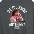thumbnail image 3 of Ferris Bueller's Day Off - Do You Know Anything - Women's Racerback Tank Top, 3 of 5