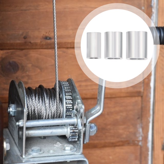 Moluckfu 180Ud Kit De De Aluminio Para Cable Con Conectores En Forma 8 Uso General Plata